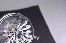 Set Of 4 Waterford Crystal Lismore 4 Footed Juice Glasses Mint