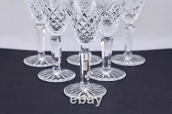 Set Of 6 Waterford Crystal Templemore Cordial Glasses Mint