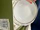 Set of 12 Christofle Malmaison Gilded Porcelain Soup Bowls in Original Box