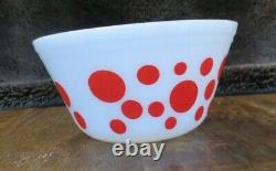 Set of 3 Federal Polka Dot Bowls