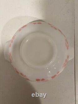 Set of 3 VINTAGE PYREX PINK GOOSEBERRY CINDERELLA Mixing Bowls #441 #443 #444