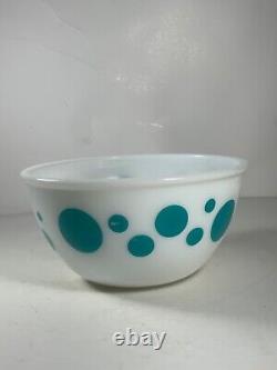 Set of 3 Vintage Hazel Atlas Polka Dot Serving Bowls