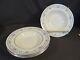 Set of 4 Minton BELLEMEADE 8 Rimmed Soup Bowls Platinum Trim Multiple Avail