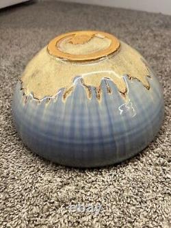 Shearwater Pottery James Anderson 1999 Turquoise Bowl Large