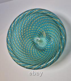 Signed Orlando Zennaro Murano Art Glass Bowl 1545