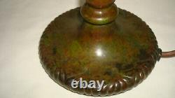 Signed Tiffany Studios Lamp Base