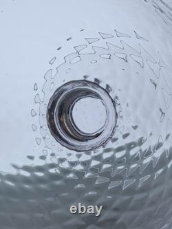 Simon Pearce ROYALTON OPTIC 8 Footed Bowl(s) MINT HTF