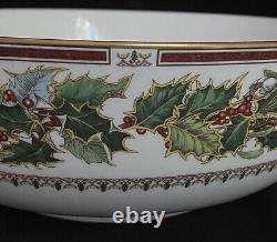 Spode Christmas Rose Centerpiece/ Lge Serving Bowl 9 1/2 inches diameter Y8560-S
