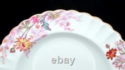 Spode Copeland Chelsea Garden 6 SOUP BOWLS 8 R9781 Floral Rimmed EXC