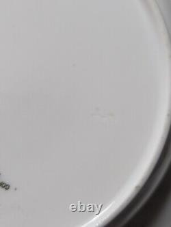 Spode Copeland's China England STAFFORD Blue Leaf 9688 Rimmed Soup Bowl Set of 2