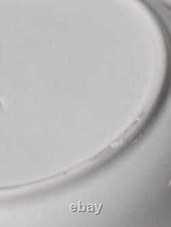 Spode Copeland's China England STAFFORD Blue Leaf 9688 Rimmed Soup Bowl Set of 2