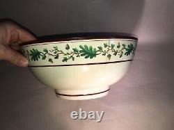 Staffordshire Creamware Liverpool Polychrome Bowl Duff Missionary Ship 1794