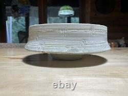 Stamped Warren Mackenzie Drop Rim Bowl White Shino