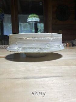 Stamped Warren Mackenzie Drop Rim Bowl White Shino