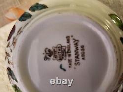 Stanway 6 Piece Beautiful Floral Serving Pot And 4 Bowls England