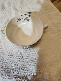 Stanway 6 Piece Beautiful Floral Serving Pot And 4 Bowls England