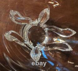 Steuben Art Glass Crystal Bowl Mid-Century Modern Mod American Art Pollard