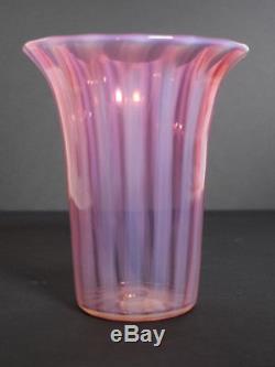 Steuben Art Glass Oriental Poppy Vase