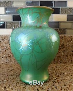 Steuben Tyrian Vase (Carder Frederick) Very Rare And In Excellent Condition