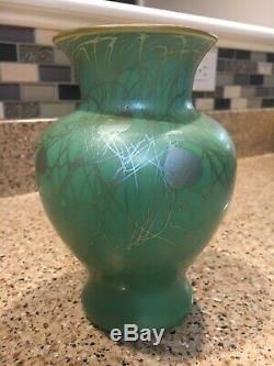 Steuben Tyrian Vase (Carder Frederick) Very Rare And In Excellent Condition