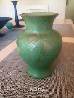 Steuben Tyrian Vase (Carder Frederick) Very Rare And In Excellent Condition