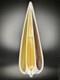 Stig Lindberg, Gustavsberg, Sweden, Faience Leaf Bowl, Hand Painted MCM