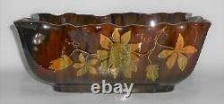 Stockton Art Pottery Standard Glaze Ruffled Rim Large Planter MUSEUM PIECE