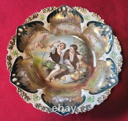 Stunning RS PRUSSIA The Melon Eaters Ornate 9-1/4 MASTER BERRY / Serving BOWL