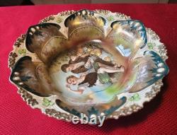 Stunning RS PRUSSIA The Melon Eaters Ornate 9-1/4 MASTER BERRY / Serving BOWL