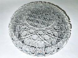 Stunning Vintage 1920 Original American Brilliant Cut Glass Bowl