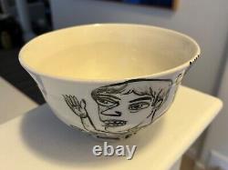 Sunkoo Yuh & Minsoo Yuh Collaborative Porcelain Bowl Studio Pottery