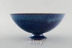 Sven Wejsfelt (1930-2009) Gustavsberg Studiohand. Unique bowl in glazed ceramics