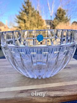 TIFFANY & CO ATLAS 9-3/4 Large CENTERPIECE Bowl Lead Crystal-Signed Retired