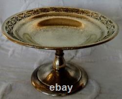 TIFFANY & Co. Art Deco Gold Gilded Bronze Tazza/Compote Stand, Brilliant 1920