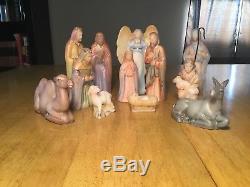 The Nativity Collection from Fenton Glass First Edition 13Pieces FEN-52