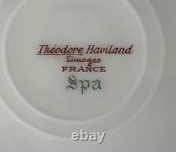 Theodore Haviland Limoges Spa Soup Bowls 7 3/8 Set Of 6 France Circa 1903