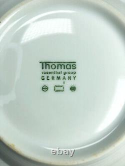 Thomas Rosenthal Germany THO615 Cereal Soup Bowls SET 4 White 6 3/4 Dia