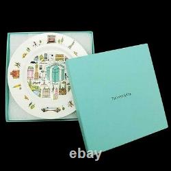 Tiffany & Co. 5th Avenue Dessert Plate 2pcs Tableware Dish Japan F/S Mint