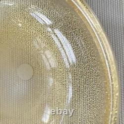 Tiffany & Co Elsa Peretti Gold Flake Art Glass