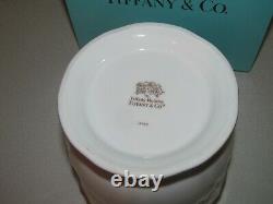 Tiffany & Co Holiday Cashe Pot Ice Bucket Garland Ribbon Bowl Planter Wbox Japan