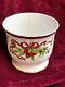 Tiffany & Co. Tiffany Holiday Cachepot 5 Inch Height Garland Ribbon Floral Japan