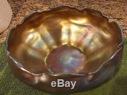 Tiffany Favrile Art Glass Bowl