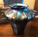 Tiffany Studios Blue Favrile Glass Vase
