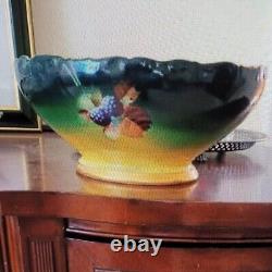 Tressemanes & Vogt Limoges Porcelain Fruit Bowl. Depose 1903. Mark 1.1