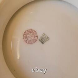 Tressemanes & Vogt Limoges Porcelain Fruit Bowl. Depose 1903. Mark 1.1