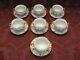 Tressemanes & Vogt (T&V) Ovington Bros Bouillon Cup & Saucer-Set of 7-Excellent