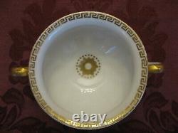 Tressemanes & Vogt (T&V) Ovington Bros Bouillon Cup & Saucer-Set of 7-Excellent