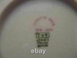 Tressemanes & Vogt (T&V) Ovington Bros Bouillon Cup & Saucer-Set of 7-Excellent