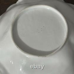 Two Antique RS Prussia Bowls Diana The Huntress & Lady Flora Reclining 5.75