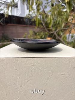 Unique Signed Tony Evans Stoneware American Studio Pottery Glazed Bowl